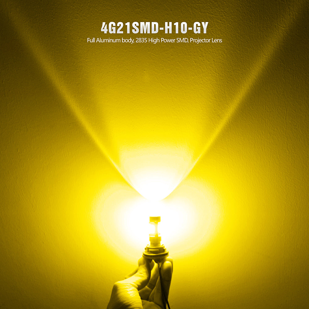CG LED Fog Lights-H10 Golden Yellow