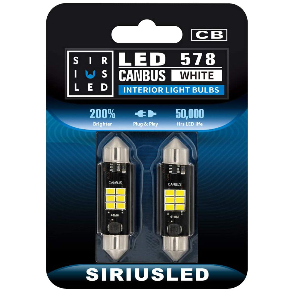 CB Series LED Interior Lights-41MM Canbus